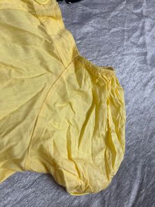 Yellow Top New With Tag