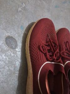 Maroon Shoes