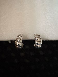 Silver Hoop Earrings