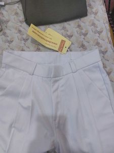 White Flared Pants