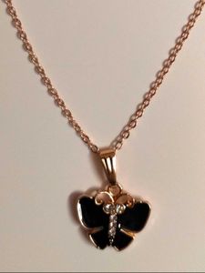 Butterfly Pendant Necklace