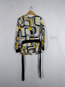 Yellow Printed Top (Women&#39;s)