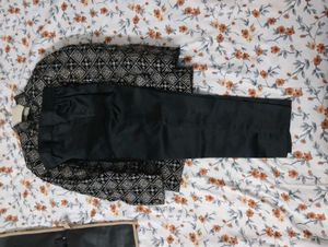 Patterned Blazer