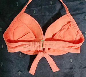 Orange Bikini Top