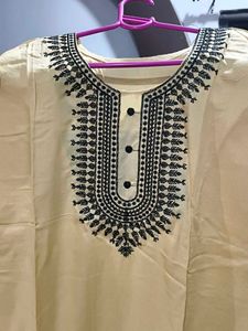 a embroidery kurta