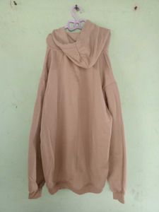 New Beige Colour Bunny Printed Stylish Hoodie