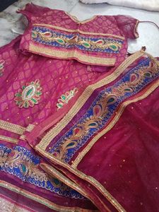 Embroidered Pink Blouse