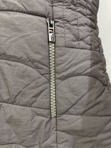 Gray Quilted Jacket