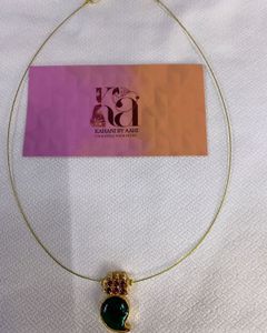 Combo Mango Palak Invisible Necklace