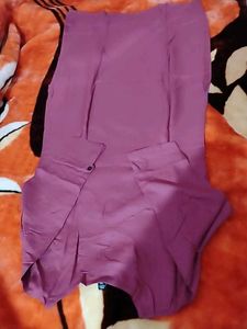 Embroidered Purple Kurta
