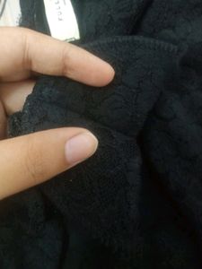 Black Body Fit One Piece Dress