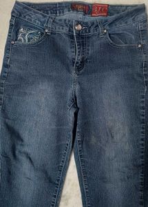 Y2k Embellished Bootcut Jeans