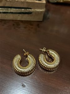Chic Gold Hoop Earrings