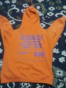 Orange Hoodie