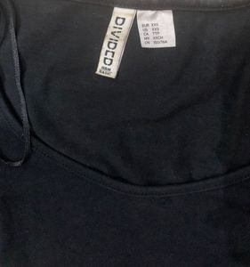 Black Long Sleeve Top