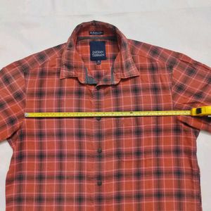 Indian Terrain Plaid Shirt - 36
