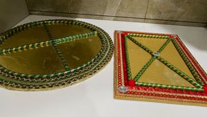 Set Of 3 Mdf Trays