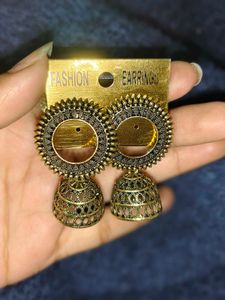 Bohemian Jhumka Earrings