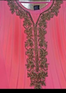 Pink Anarkali