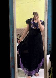 Boho Black Dress