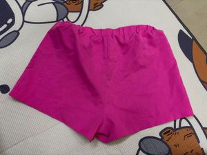 Neon pink shein shorts