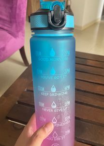 Motivational Time Marker Water Bottle 1 Litre