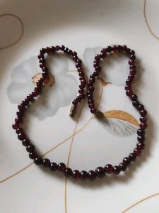 🆕️ Marron Glass Bead Necklace