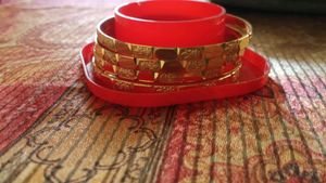 1gram Gold Plated Bangles