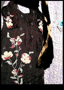 Floral Print Kurta Set
