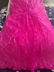 Beautiful Pink, Fancy, Net Top