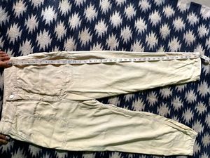 Zara New Beige Colour Jogger