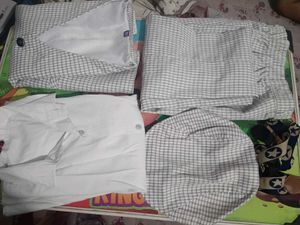 Kids Gingham Pant Set