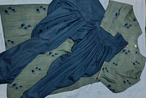Blue Silky Patali Suit