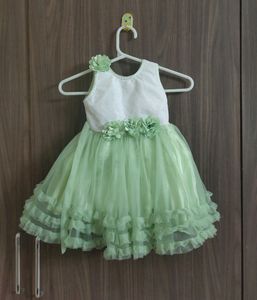 Party Wear Frock For 1 Yr Baby Girl