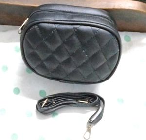 Stylish Black Crossbody Bag