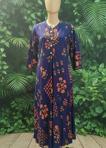 Floral Print Kurta