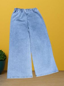 M@94 Size-30 Light Wash Wide Leg Jeans