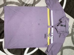 Striped Polo T-Shirt