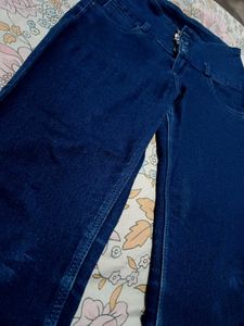 Dark Blue High Waist Jeans