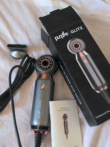 Purple Glitz Portable Hair Dryer New