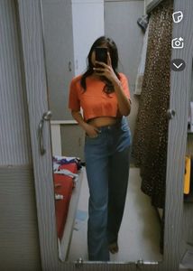 Burnt Orange Casual Tee