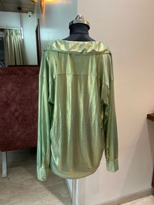 Mint Metallic Shirt