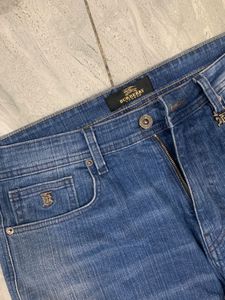 100% Original Burberry Straight Fit Denim Jeans