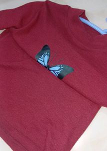 Cute Butterfly Graphic Tee