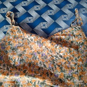 Floral Print Mini Dress