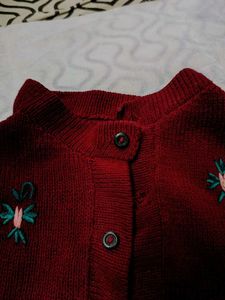 Warm woollen sweater