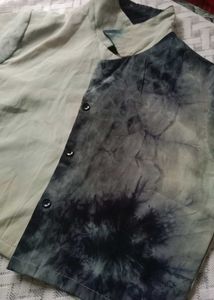 Tie-Dye Short Sleeve Top
