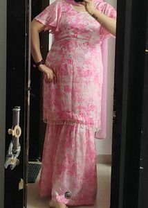Floral Sharara Set