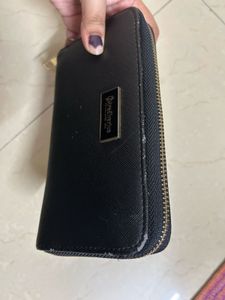 Stradivarius Black Wallet