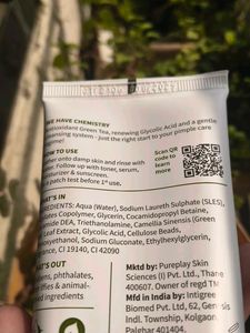 Plum Green Tea Face Wash